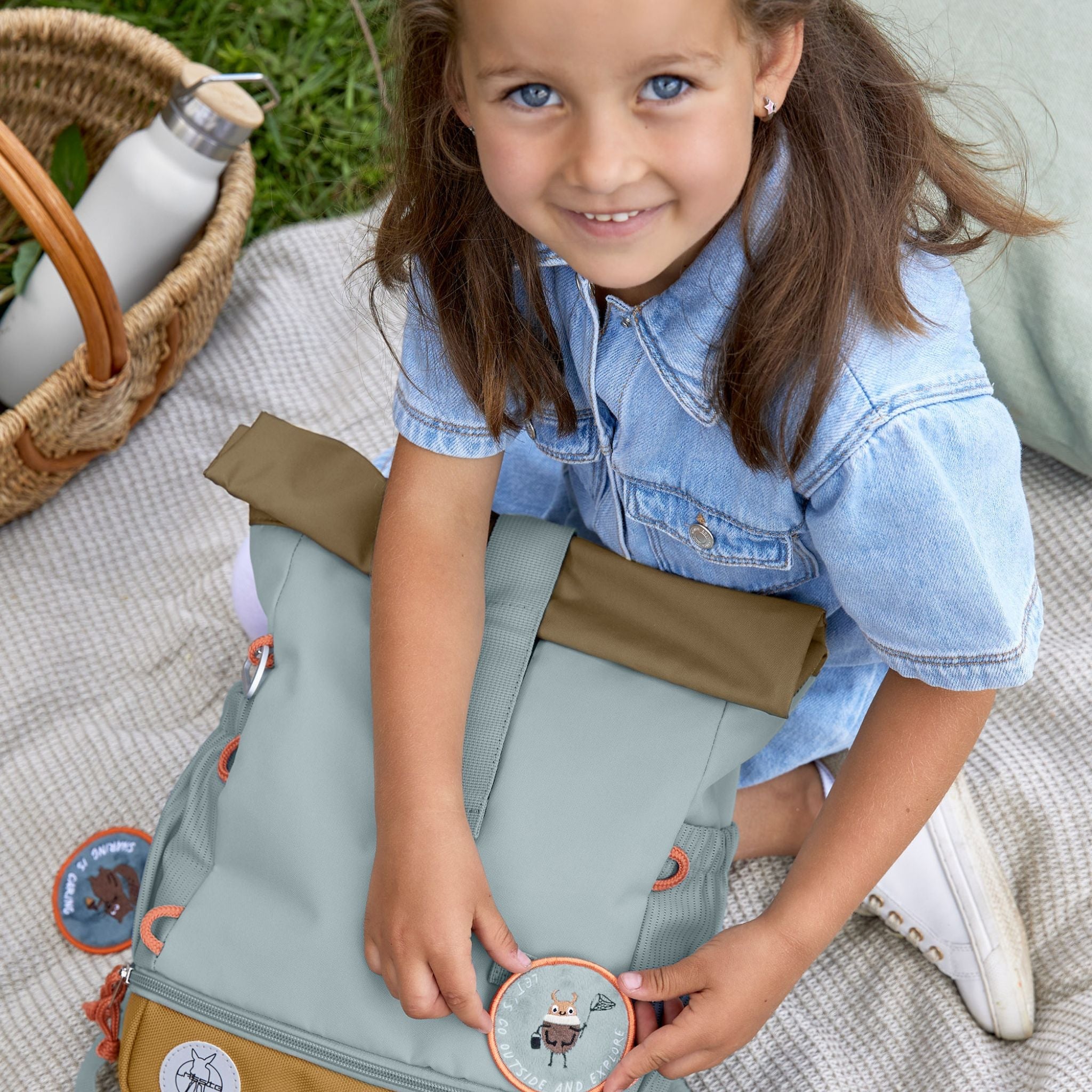 Mini Rolltop Backpack Nature ミニロールトップバックパック(子供向けリュック)
