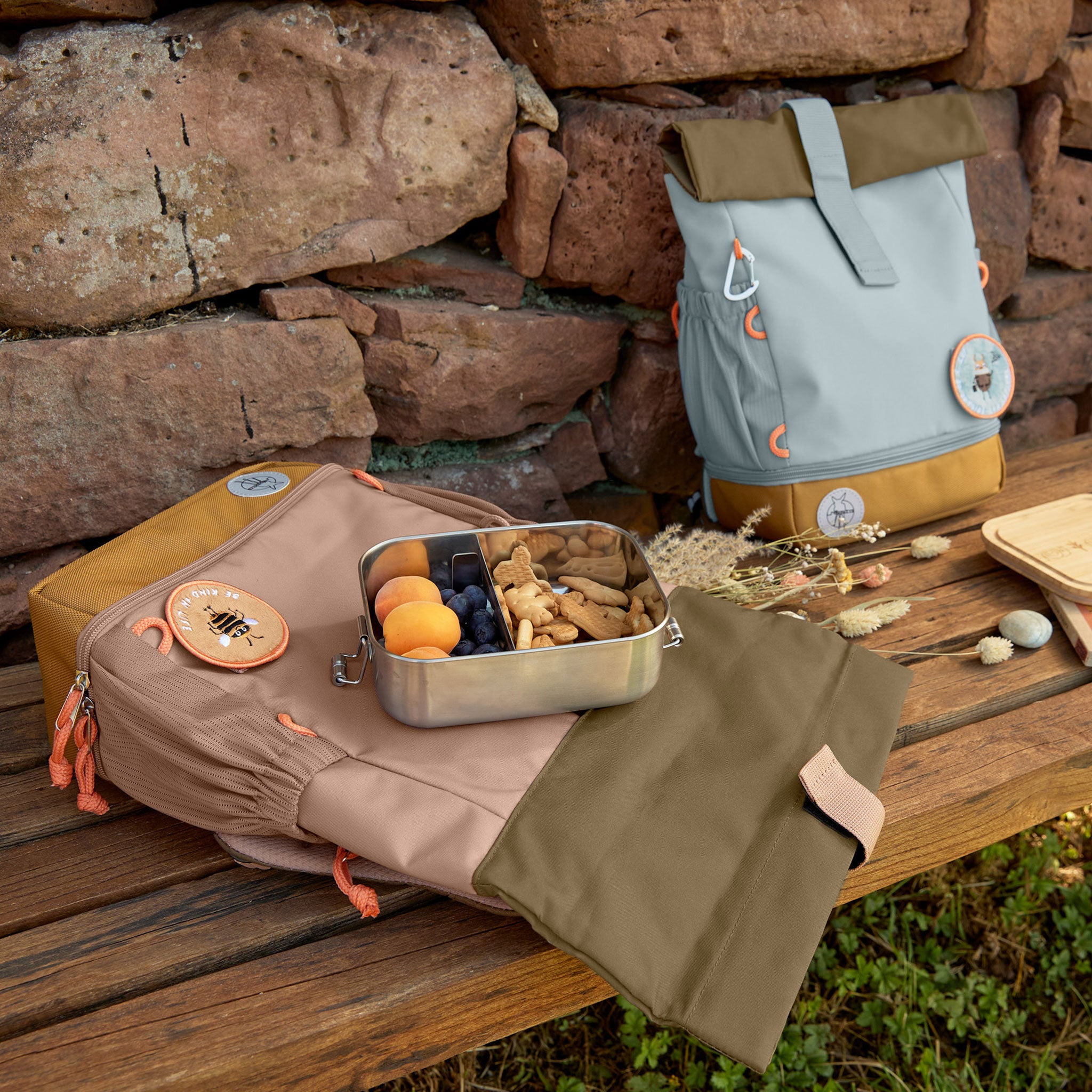Mini Rolltop Backpack Nature ミニロールトップバックパック(子供向けリュック)