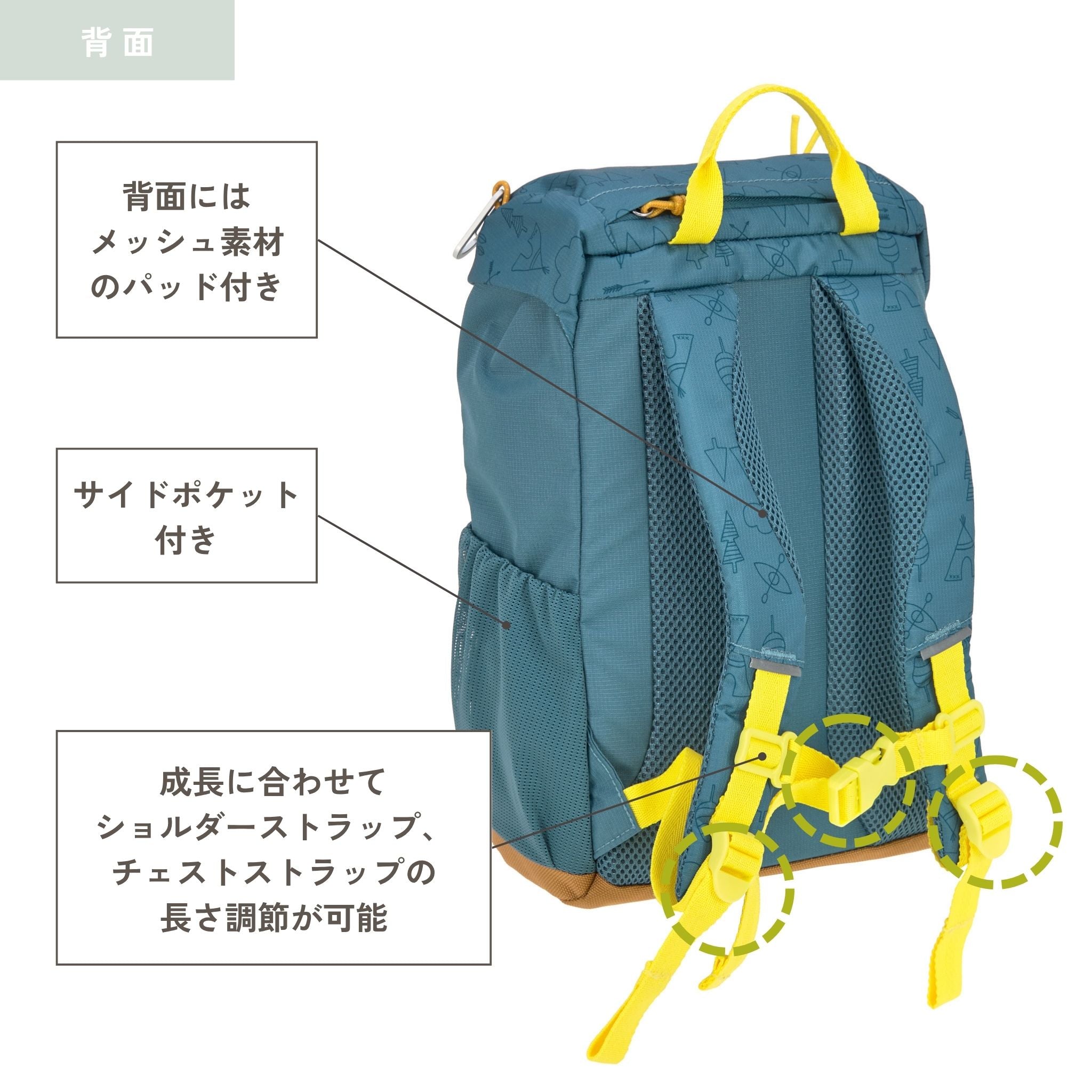 Mini Outdoor Backpack Adventure ミニアウトドアバックパック(子供向けリュック)