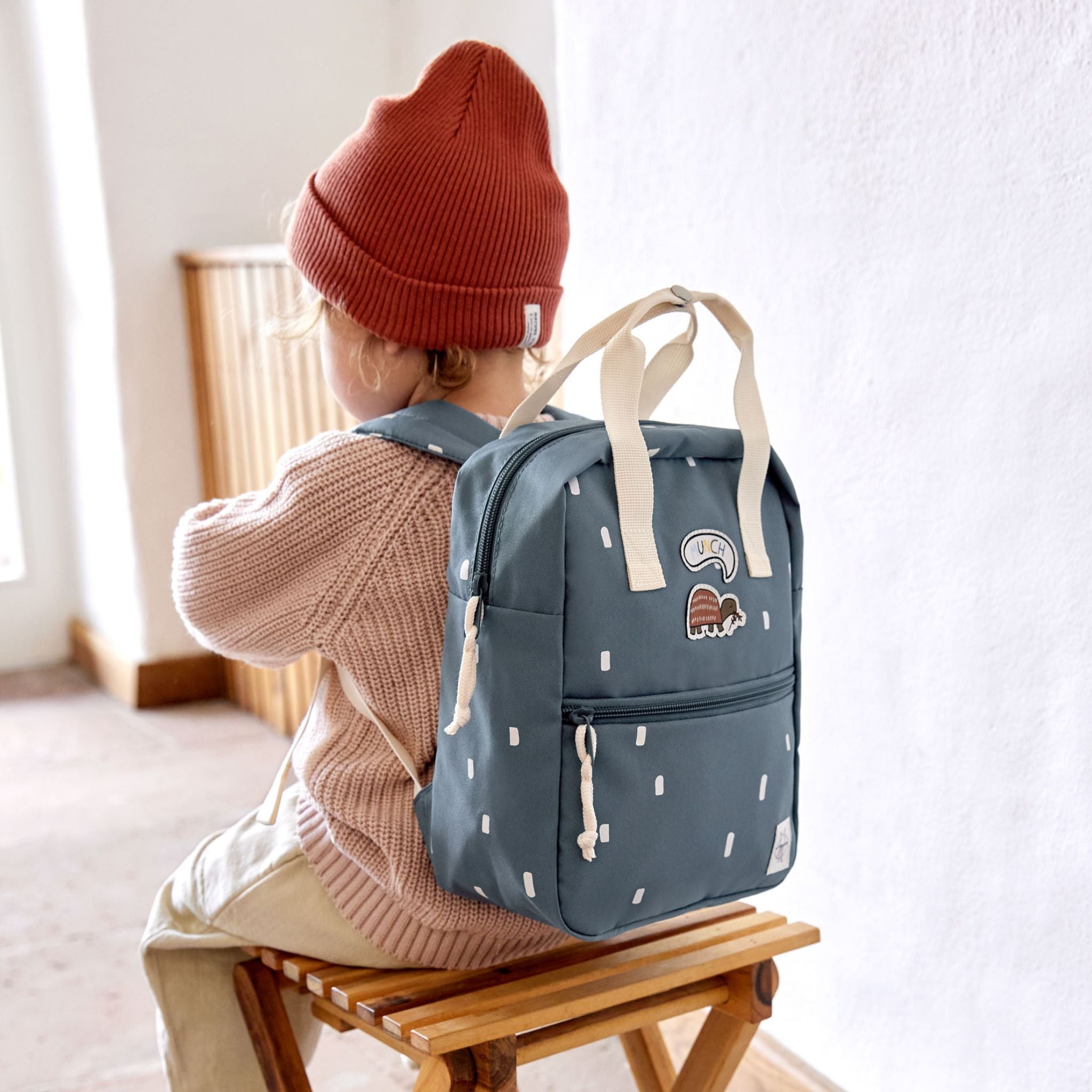 Mini Square Backpack Happy Prints ミニスクエアバックパック